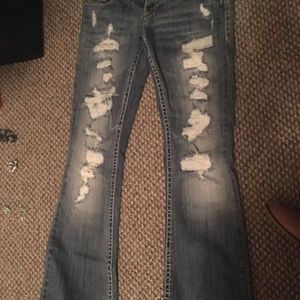 Tuesday- Silver jeans